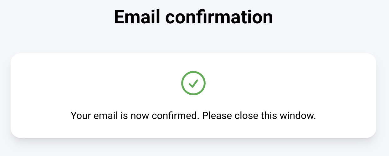 Raspberry Pi ID Email Confirmation